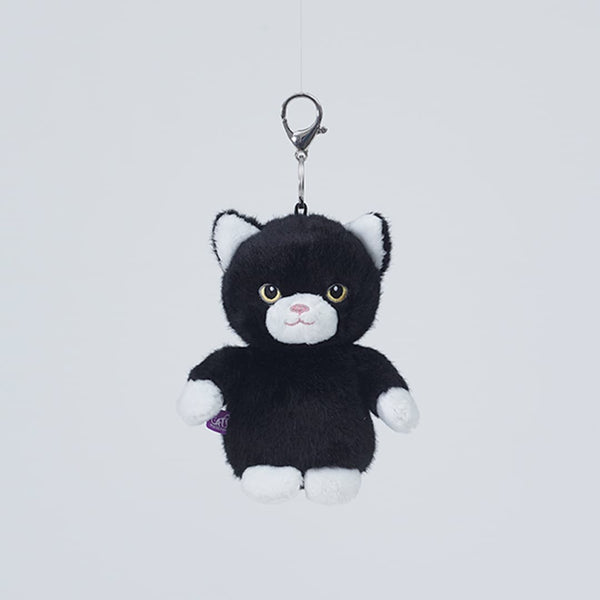 14cm Cats Protection Black Kitten Keyring